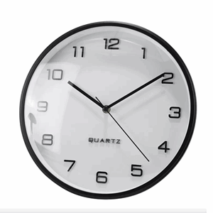 Klokke til vegg 30cm