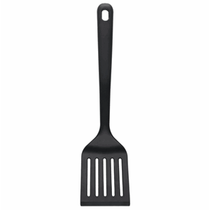 Stekespade sort flat med hull gastromax 29cm