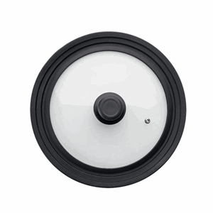 Grytelokk med silikon kant 24/26/28cm