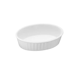 Ildfaste små skåler 1stk creme brulet hvit