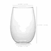 Vinglass uknuselig 450ml 1stk