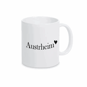 Kopp Austrheim hvit 350ml