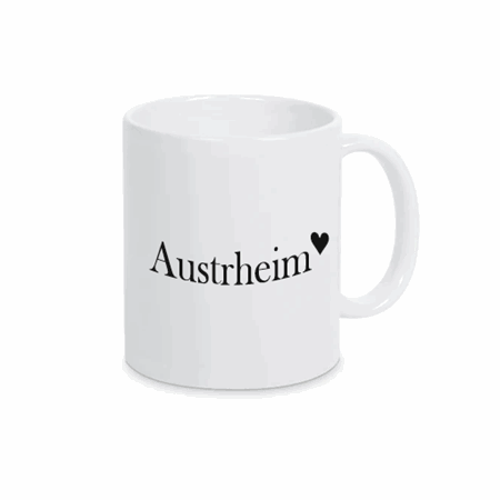 Kopp Austrheim hvit 350ml