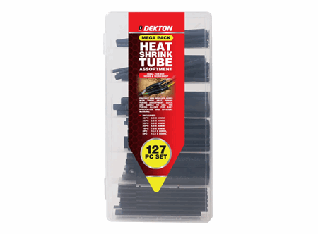 Krympe plast til ledninger i sett ass rør