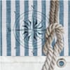 Serviett compass & rope 20pk 33x33cm