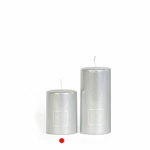 Kubbelys 7x10cm silver