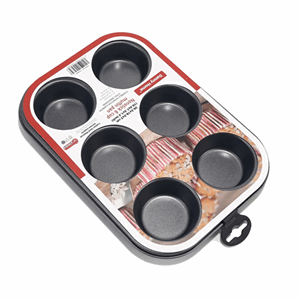 Muffinsform brett 6stk nonstick