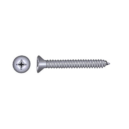 Plateskrue A4 DIN 7982 4,8x25mm 10stk