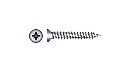 Sponplateskrue A4 DIN 1008, 3,0 x 12 mm, 10 stk