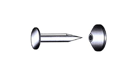 Båtnagle med skive DIN 3001 3,2x38 mm 6 stk båtsøm