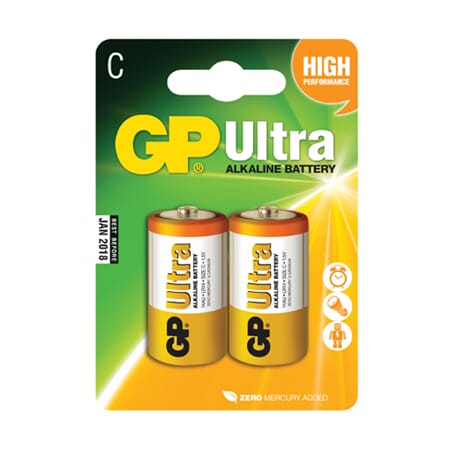 Batteri max alk c 2pk CP