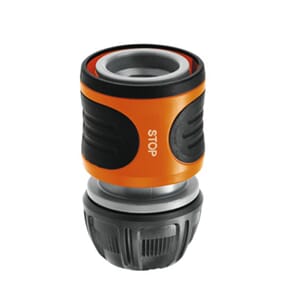 Slangekobling 1/2 med stopp Gardena 13-15mm