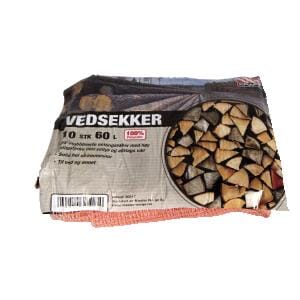 Vedsekk 60liter 10pk tom