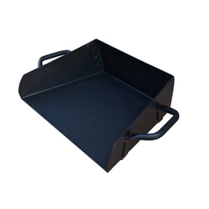 Krafsebrett i stål 45cm sort gavetilhan