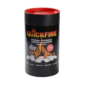 Opptenningspose 100stk Tennposer hvite tennbriket