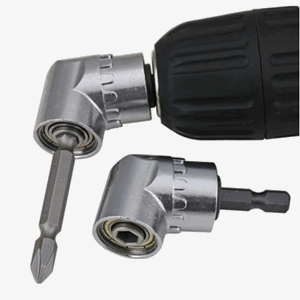 Vinkelborsatsbor i til å borre i vinkel