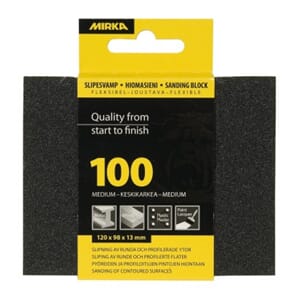 Slipesvamp K100 120x98x13mm Flexibel Mirka