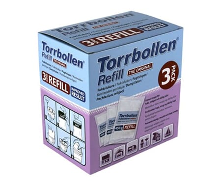 Fuktsluker tørrball refill 3-pack