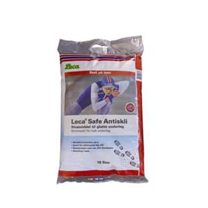 Strøsand lecasteiner 10liter vinterstrø safe