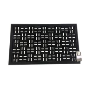 Dørmatte 40x60cm sort gummi