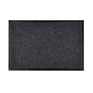 Dørmatte 40x60cm sort enkel antisklisikker