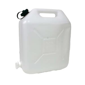 Vannbeholder med tappekran Vannbeholder med tappekran