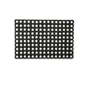 Dørmatte i gummi ringer 40x60cm gummi ringmatte