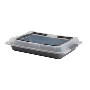 Bakeform med lokk langpanne