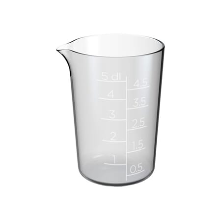 Litermål i plast 0,5liter 500ml gastromax