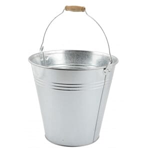 Bøtte 12liter i sink