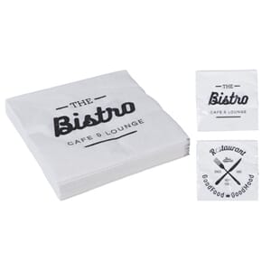 Serviett bistro resturannt 33x33cm 20pk