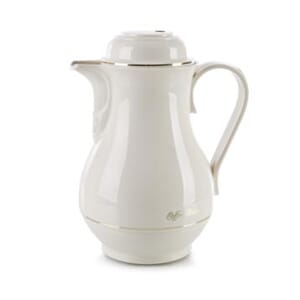 Kaffekanne stor rotpunkt 1l butler hvit