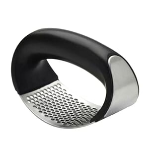 Hvitløkspresse sort/metall