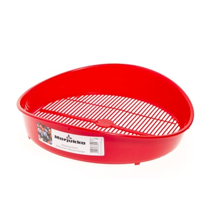 Bærrenser 45x33cm plast rød sylte oval