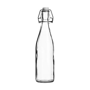 Flaske med tett kork 500ml 0,5liter glassflaske