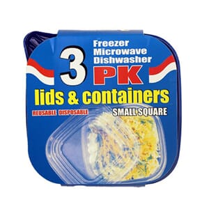 Frysebeger 3stk a 1005ml 1liter