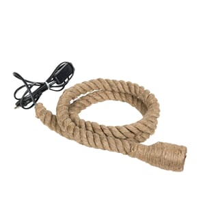 Lampe hamp tau 150cm maritim brun