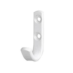 Krok 58mm garderobekrok hvit kleskrok