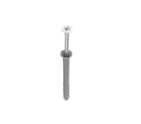 Spikerplugg med skrue elf 5x25/50 10stk