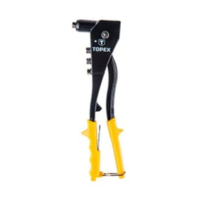 Popnagletang sort gul topez