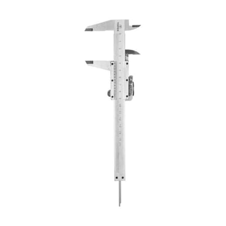 Skyvelær metall 150mm calliper rule metal