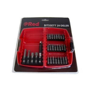Bits/mutterbitssett 29deler