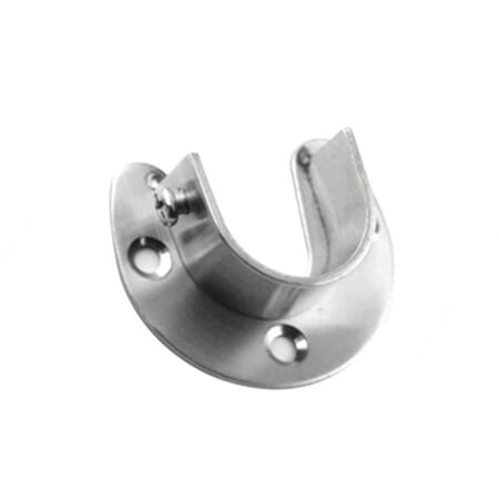 Holdere for garderobestang 25mm rør krok