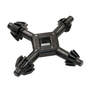 Chuck nøkkel med 4 strørrelser