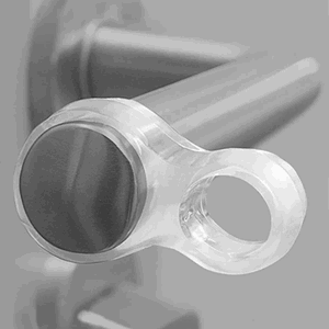 Dørstopper for håndtak 1stk