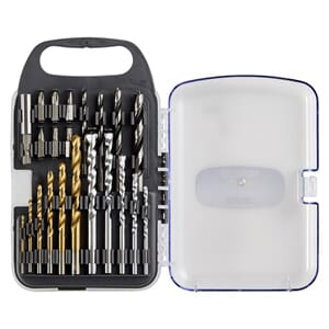 Borsett HSS, treverk og bits 250deler