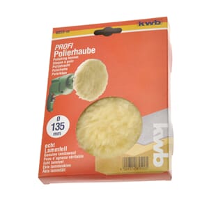 Polerhette 135mm lammeull for drill