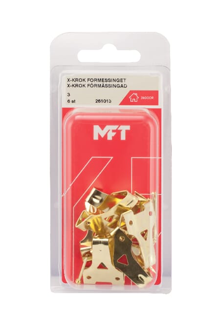X-krok med stift 3 dobbel a6 formessinget