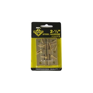 Hengsel 50x65mm messing /stål 1pk