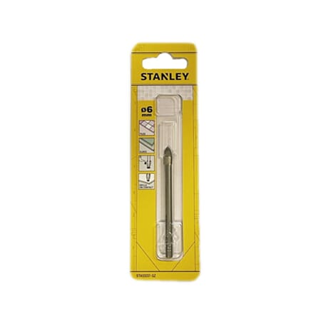 Glassbor 6mm flisebor standley